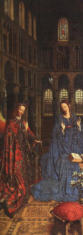 The Annunciation   9, Jan Van Eyck